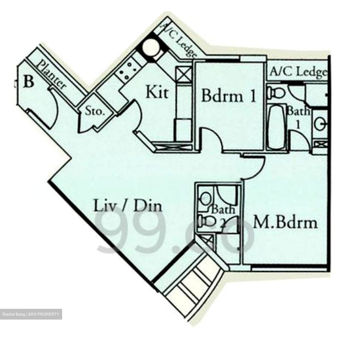 Burlington Square (D7), Apartment #547083731